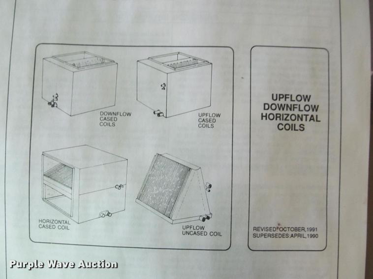 image for item DT9155 Up flow/down flow horizontal coils
