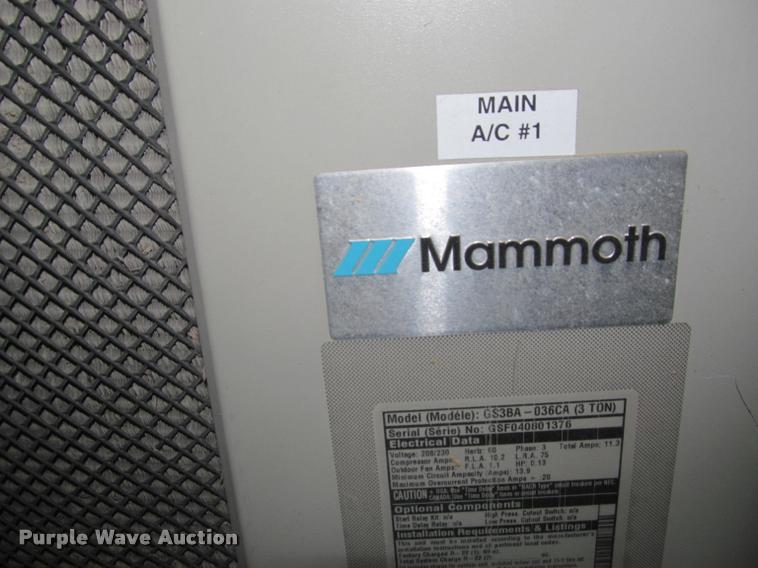 image for item DT9157 (2) Mammoth GS3BA-036CA air conditioners