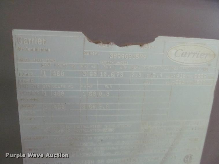 image for item DT9164 Carrier air conditioner