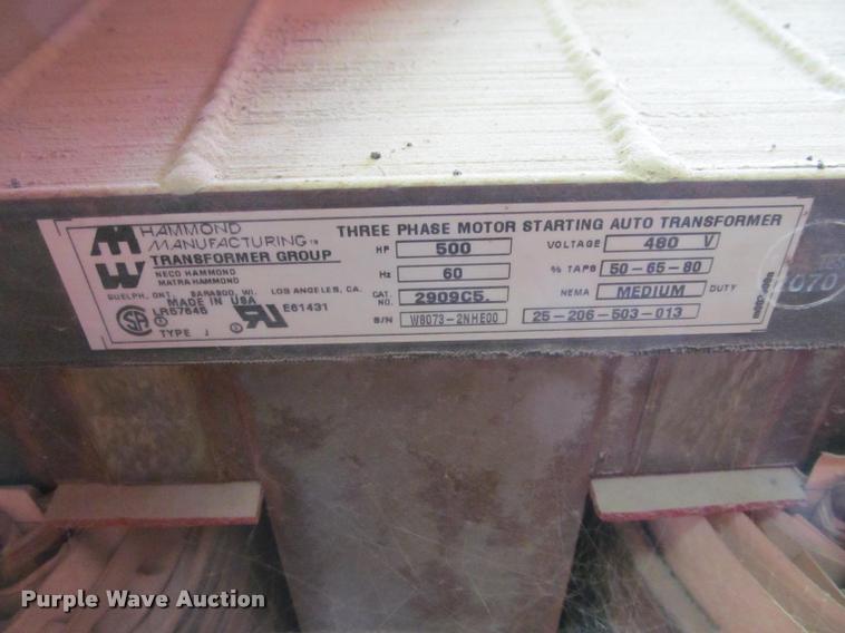 image for item DT9170 Hammond motor transformer