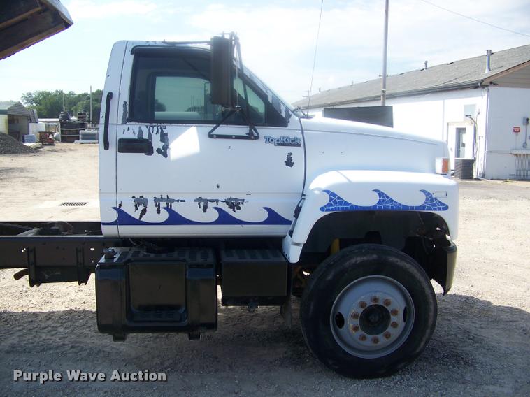 image for item F1803 1991 GMC TopKick dump truck