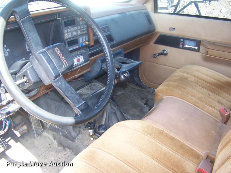 image for item F1803 1991 GMC TopKick dump truck