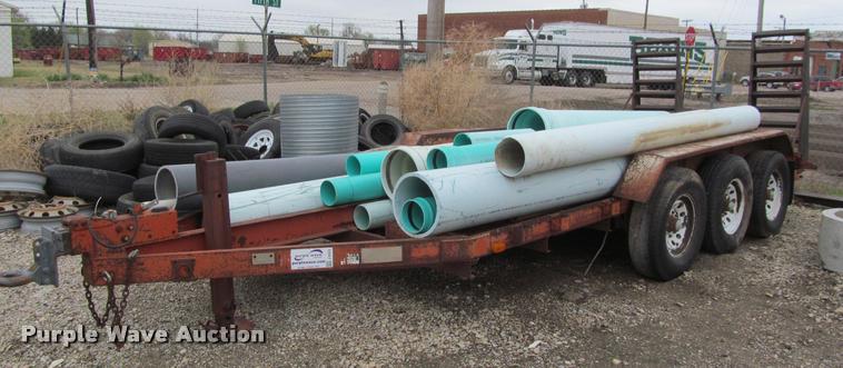 image for item J2553 1985 JFW equipment trailer