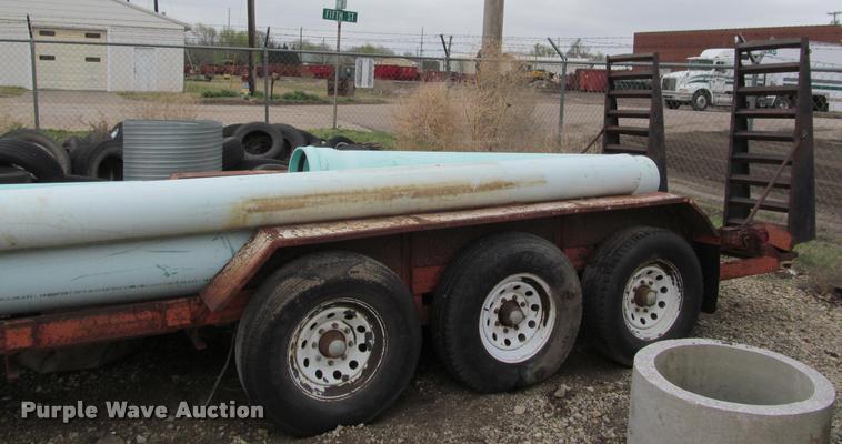 image for item J2553 1985 JFW equipment trailer