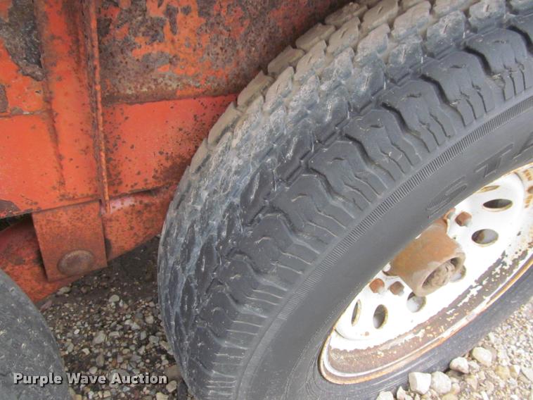 image for item J2553 1985 JFW equipment trailer