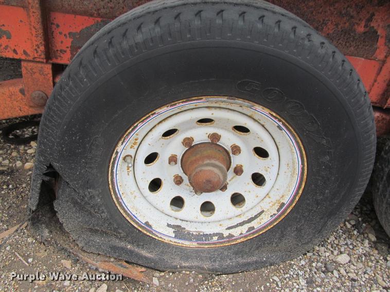 image for item J2553 1985 JFW equipment trailer