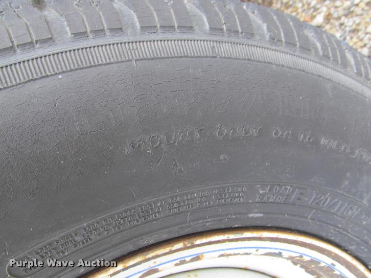 image for item J2553 1985 JFW equipment trailer