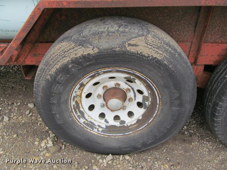 image for item J2553 1985 JFW equipment trailer