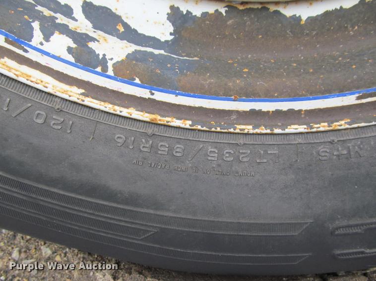 image for item J2553 1985 JFW equipment trailer