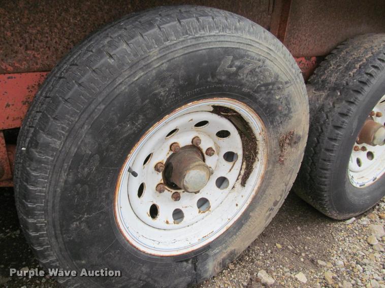 image for item J2553 1985 JFW equipment trailer