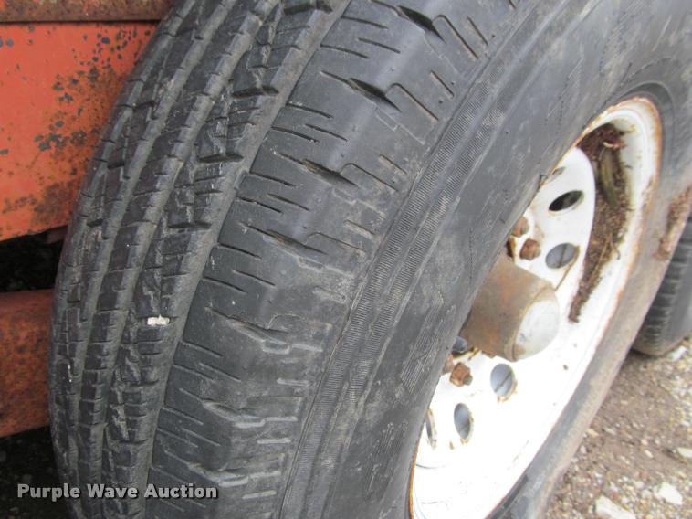 image for item J2553 1985 JFW equipment trailer