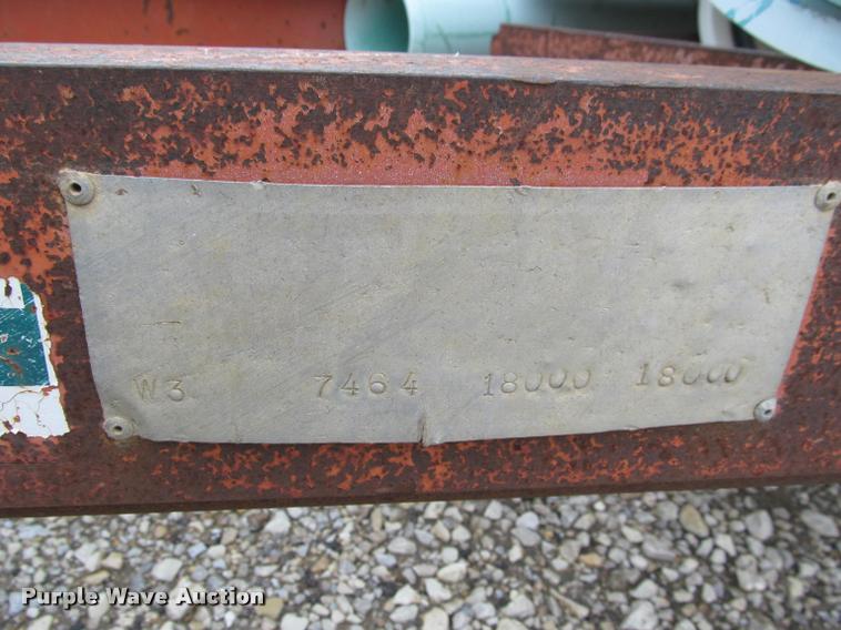 image for item J2553 1985 JFW equipment trailer