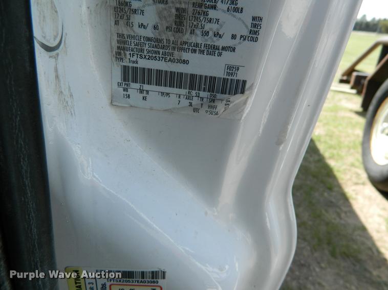 image for item K2571 2007 Ford F250 Super Duty SuperCab pickup truck