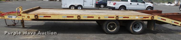 image for item K3285 1997 Towmaster 0020 equipment trailer
