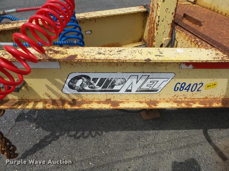 image for item K3285 1997 Towmaster 0020 equipment trailer