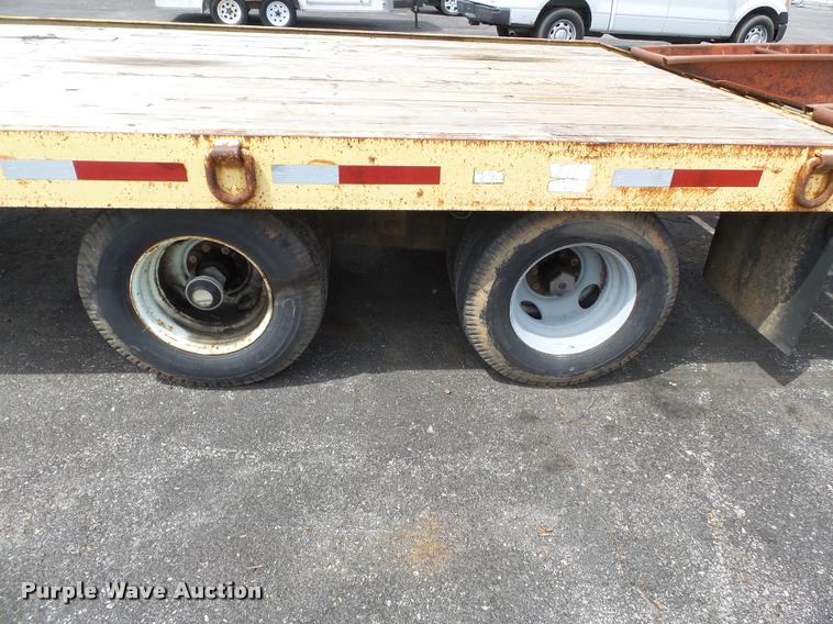 image for item K3285 1997 Towmaster 0020 equipment trailer