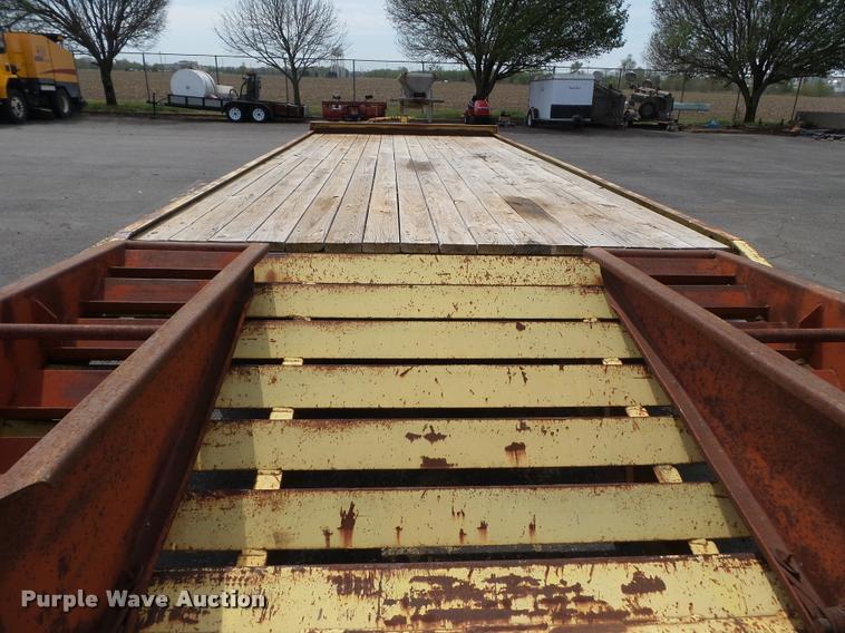 image for item K3285 1997 Towmaster 0020 equipment trailer