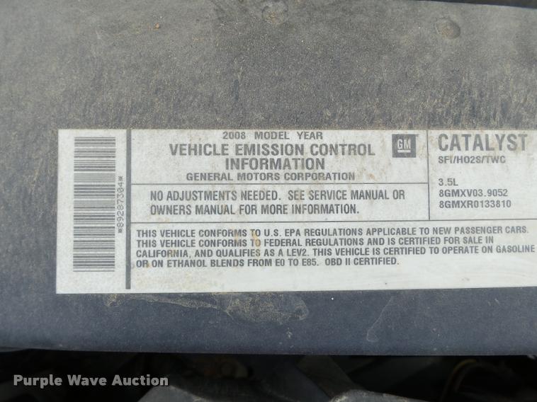 image for item K3286 2008 Chevrolet Impala