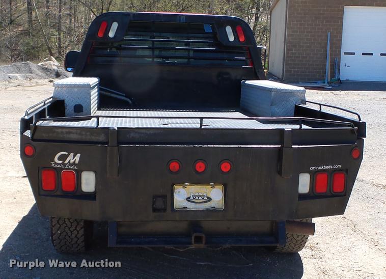 image for item K3290 2007 Ford F350 Super Duty Crew Cab flatbed  pickup truck