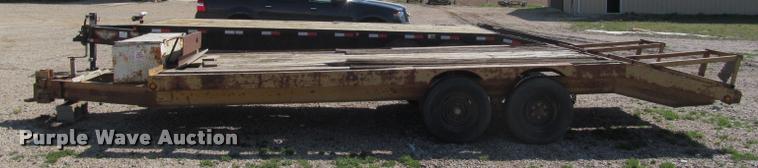 image for item K4918 1976 Hercules equipment trailer