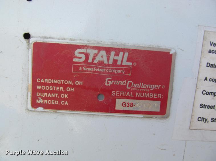 image for item K4920 Stahl fiberglass utility bed