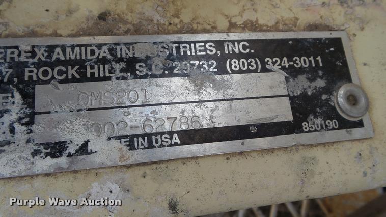 image for item L2145 Terex OMS201 curing trailer