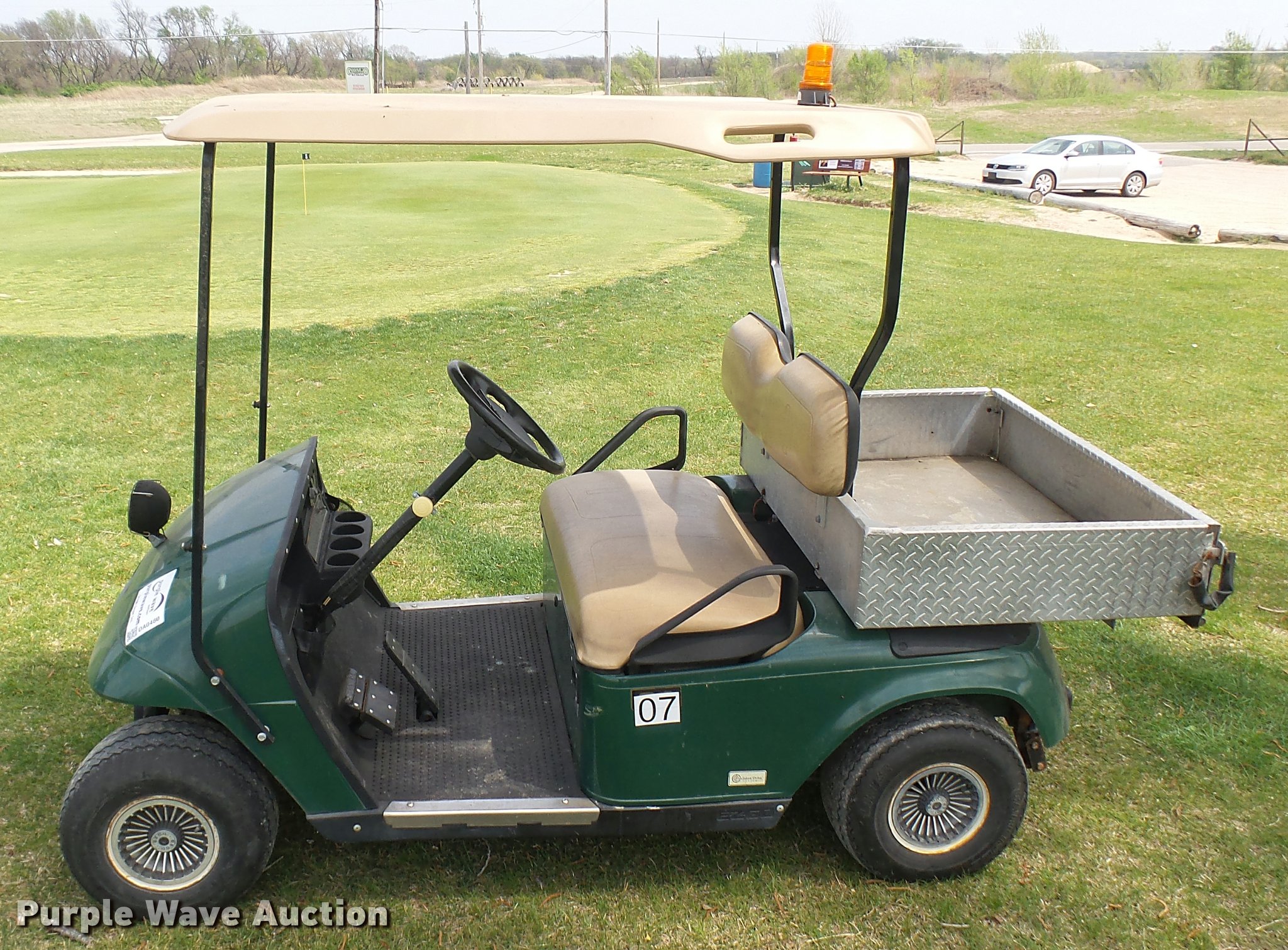EZ GO utility golf cart in Wichita, KS Item DA0480 sold Purple Wave
