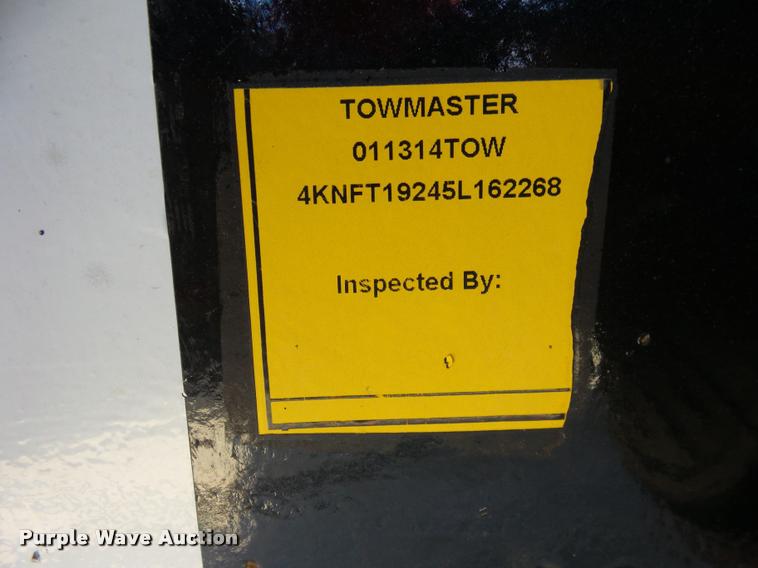 image for item AG9105 2005 Towmaster T20 equipment trailer