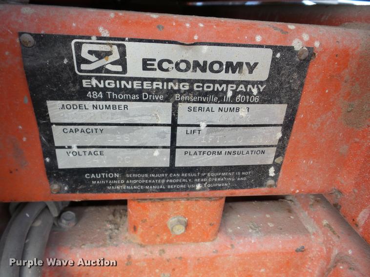 image for item BI9747 Economy Bc2133 scissor lift