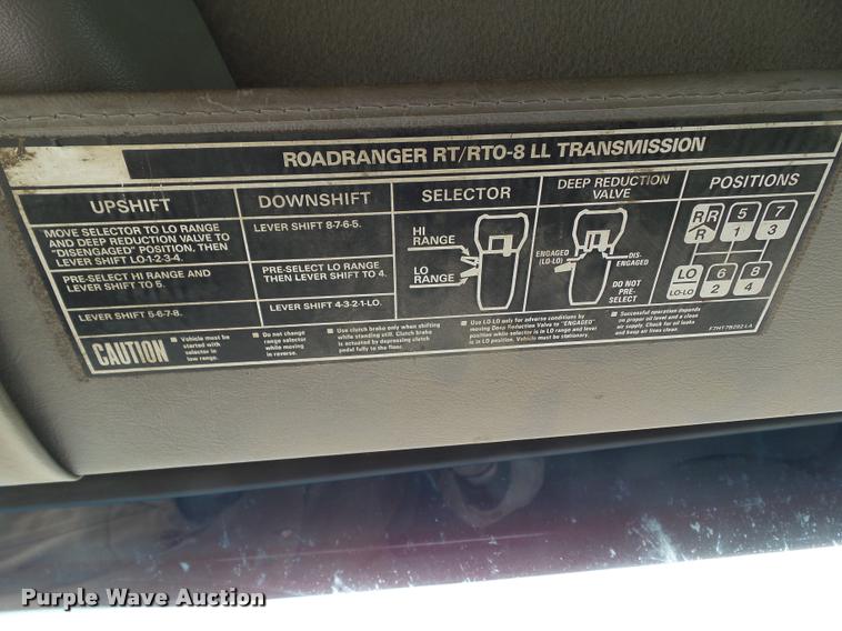 image for item CB9950 2000 Sterling L8513 dump truck