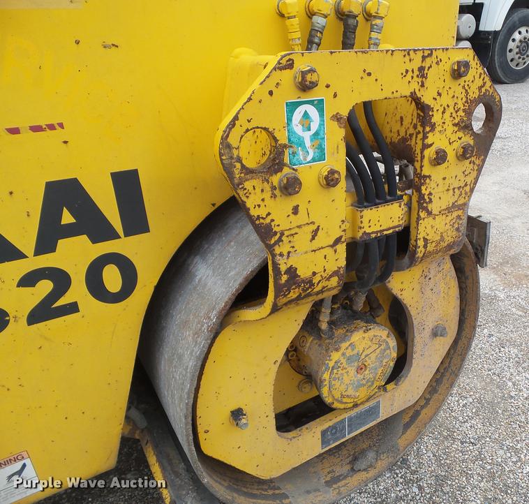 image for item CB9954 2001 Sakai SW320 double drum vibratory roller