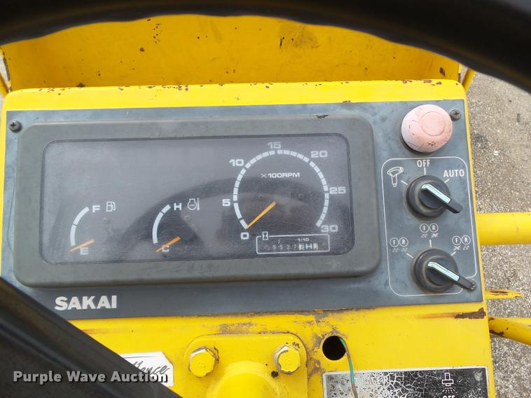 image for item CB9954 2001 Sakai SW320 double drum vibratory roller