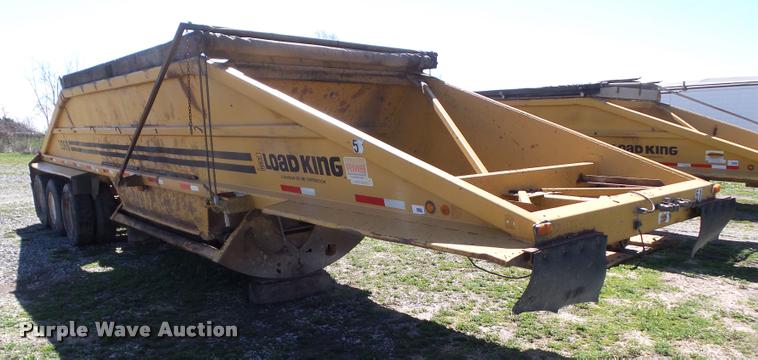 image for item CB9956 1993 Load King bottom dump trailer