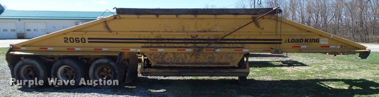 image for item CB9956 1993 Load King bottom dump trailer