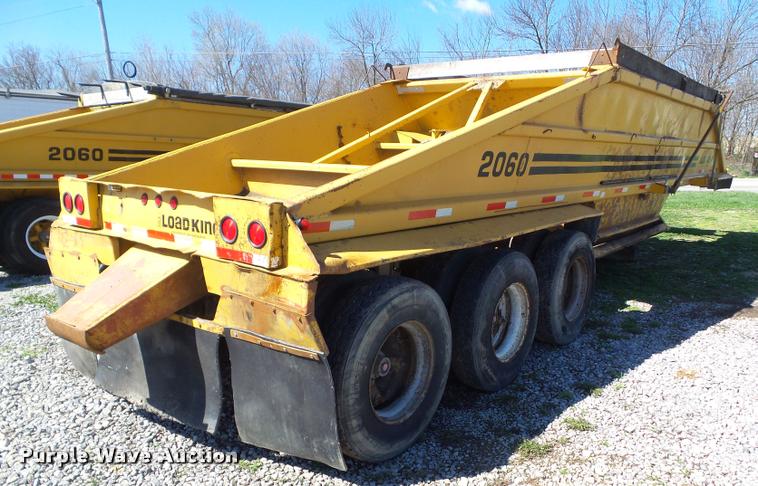 image for item CB9956 1993 Load King bottom dump trailer