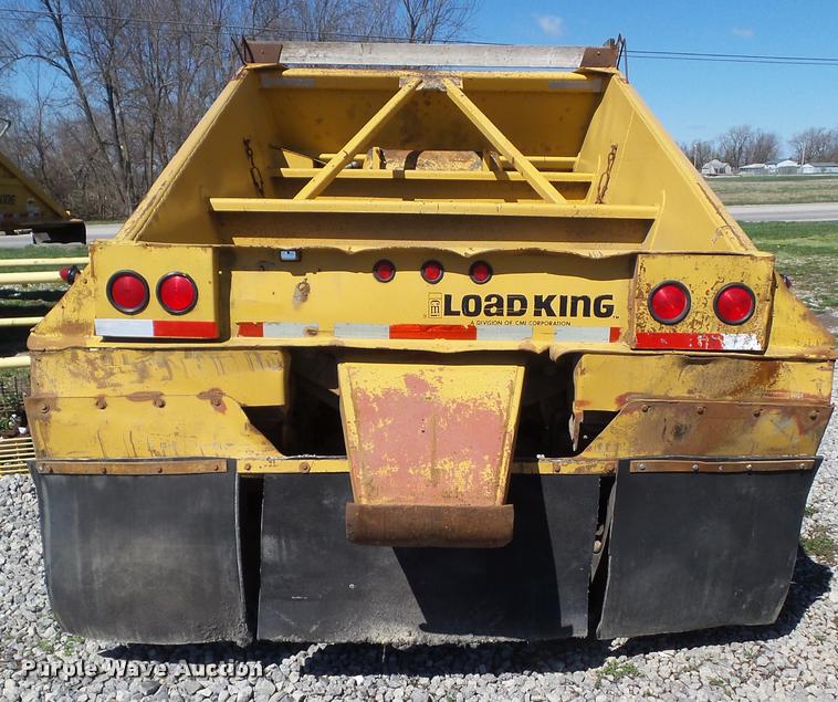 image for item CB9956 1993 Load King bottom dump trailer