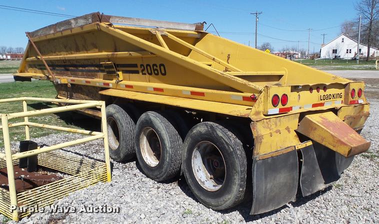 image for item CB9956 1993 Load King bottom dump trailer