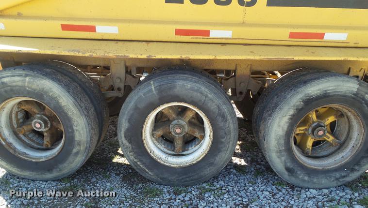 image for item CB9956 1993 Load King bottom dump trailer