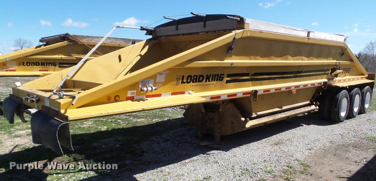 image for item CB9957 1995 Load King bottom dump trailer