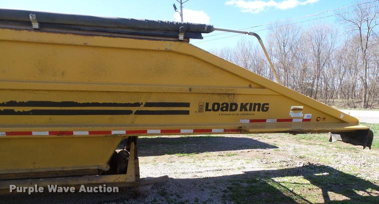 image for item CB9957 1995 Load King bottom dump trailer