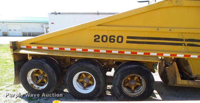 image for item CB9957 1995 Load King bottom dump trailer