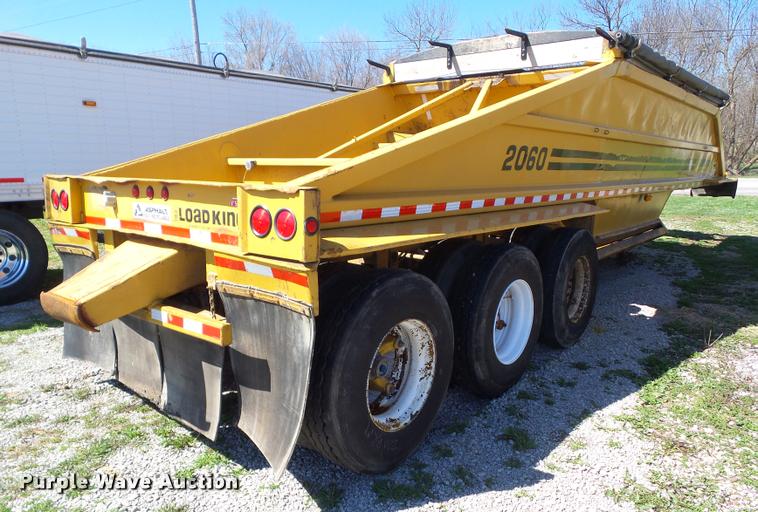 image for item CB9957 1995 Load King bottom dump trailer
