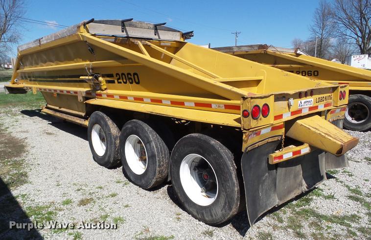 image for item CB9957 1995 Load King bottom dump trailer