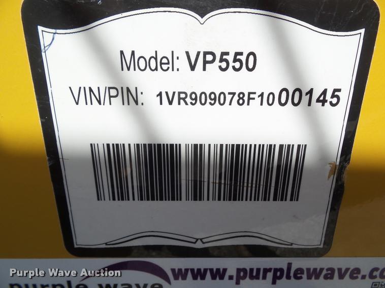 image for item CB9963 2015 Vermeer VP550 vibratory plow