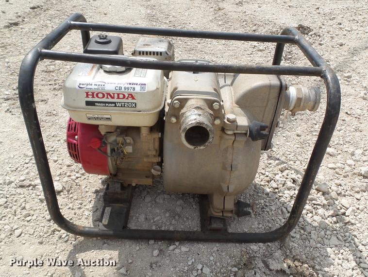 image for item CB9978 Honda WT20X trash pump