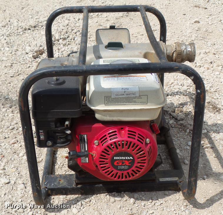 image for item CB9978 Honda WT20X trash pump