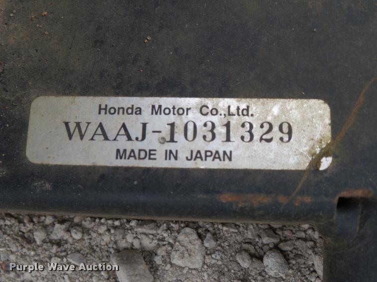 image for item CB9978 Honda WT20X trash pump