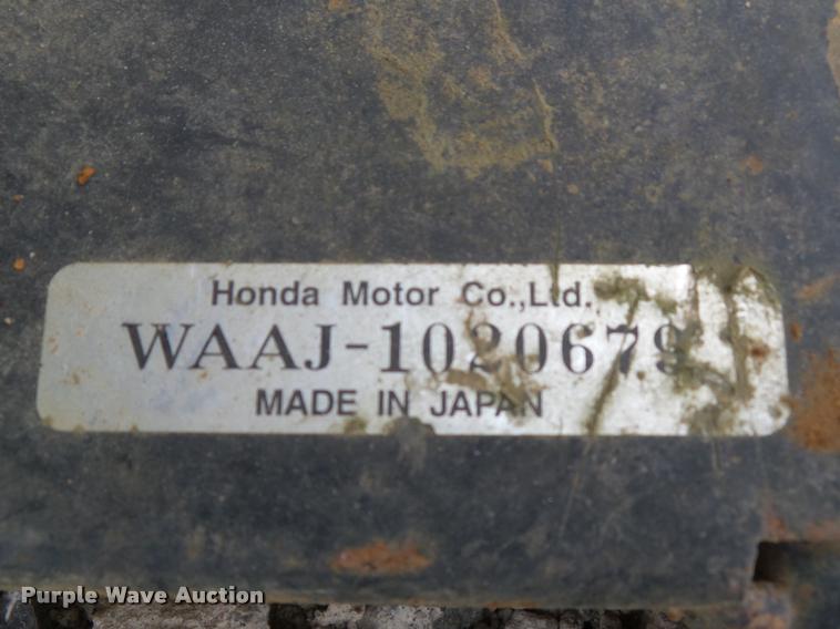 image for item CB9979 Honda WT20X trash pump