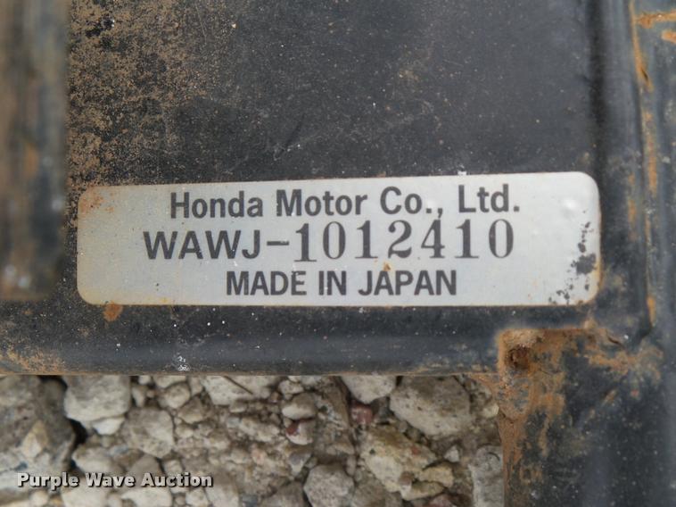 image for item CB9980 Honda WT30X trash pump