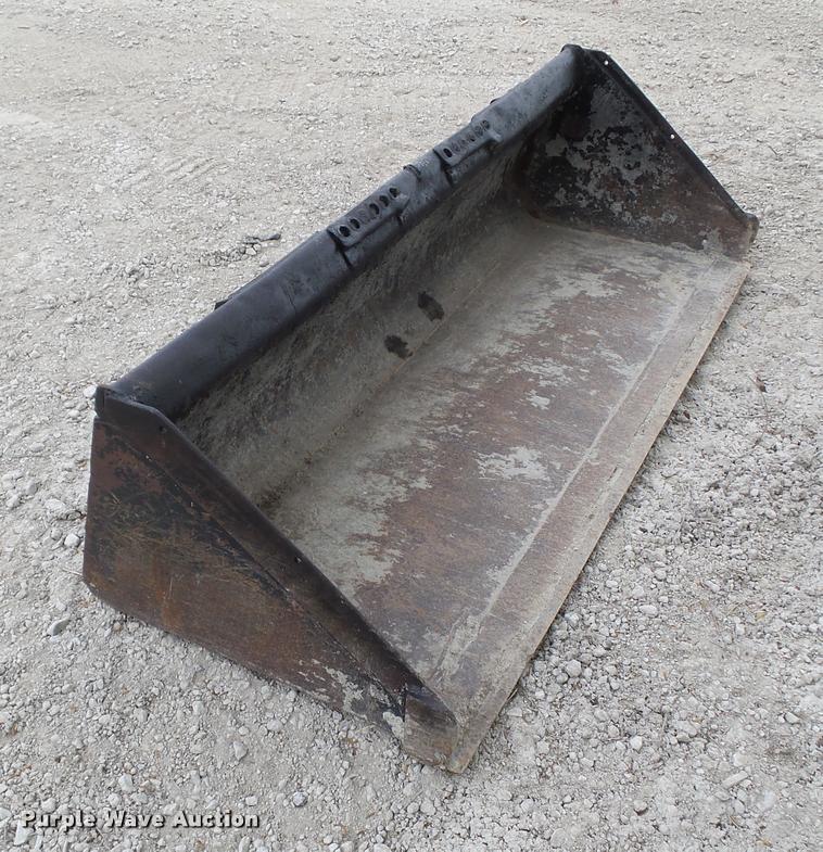 image for item CB9982 74"W skid steer bucket